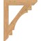 Ekena Millwork Merced Slat Smooth Bracket, Western Red Cedar, 5 1/2"W x 38"D x 46"H BKT06X38X46MRC06SWR - alternate 2